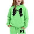 thumbnail image 2 of BOOMNY Girls Outfit 2 Peice Sets Graphic Long Sleeve Tops Pants Sets for Kids Soft Clothing Set, 2 of 3