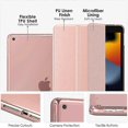 thumbnail image 4 of iPad 10.2 Case for iPad 9th Generation 2021/ iPad 8th Generation 2020/ iPad 7th Generation 2019, Soft Frosted Back Cover Slim Shell Case with Stand fo, 4 of 5