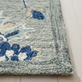 thumbnail image 3 of SAFAVIEH Micro-Loop Donnchad Medallion Area Rug, Grey/Blue, 8' x 10', 3 of 8