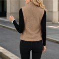 thumbnail image 6 of NominalSnug Womens Fuzzy Fleece Sherpa Vest Sleeveless Warm Outwear Jacket with Pockets, 6 of 6