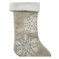 thumbnail image 3 of Holiday time Snowflake Stocking, 21 inch,natural colour, 3 of 4