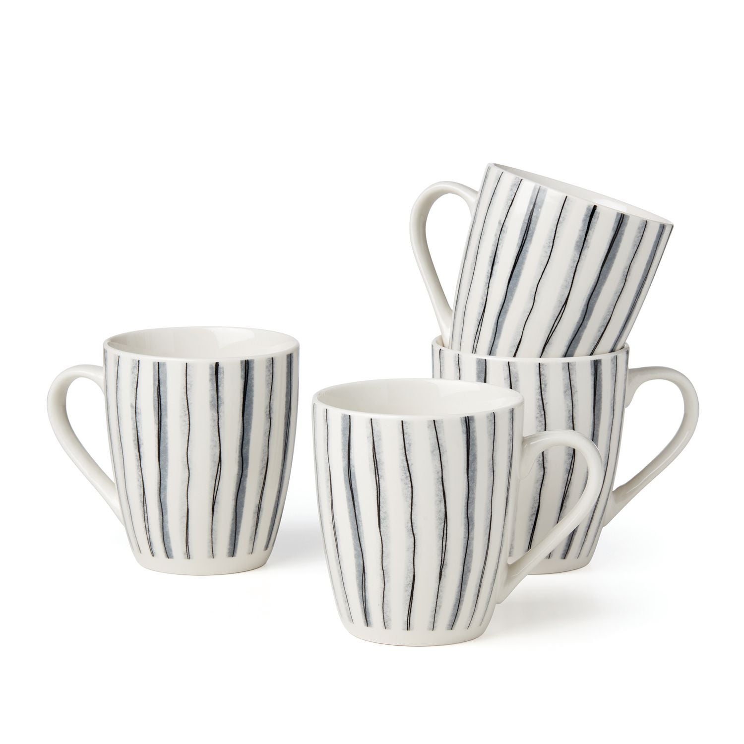 Oneida 365 Sketchbook White & Black Mug