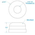 thumbnail image 4 of Seachoice 89621 Stainless Steel Mesh Strainer, 4 of 5