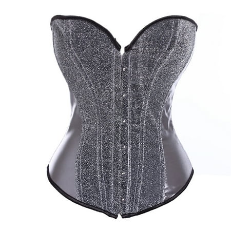 UPPADA Corset Tops for Women Clearance Womens Floral Corset with Zipper Embroidered Corset Tops Vintage Corset Dress Lace Corset Tops Overbust Corset Bustier Top