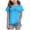 style-01 Sky Blue, variant on Gubotare Summer Tops for Girls Kids Short Sleeve T-Shirt Kid Soft Tee Crewneck T Shirts for Girls Size 7-8 (Yellow,7-8 Years)