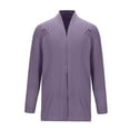 thumbnail image 1 of Men V Collar Medium And Long Styles Knitting Twisted Flower Cardigan Loose Coat RXIRUCGD Rose, Taille: L, 1 of 4