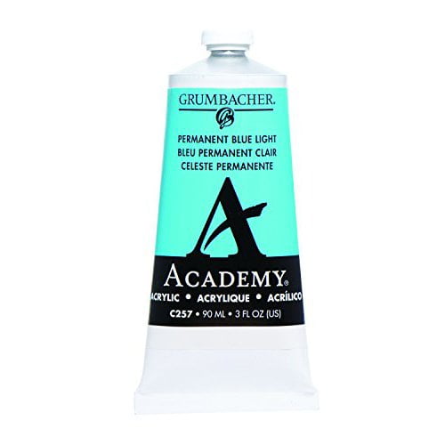 CHARTPAK , INC. C257 Académie Acrylique Lumière Bleue Permanente 3OZ