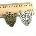 thumbnail image 2 of U8MO 4/10/30X leopard head Antique Silver Charms Pendants for Jewelry Making 28*26mm-Antique silver-30pcs, 2 of 6