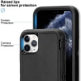 thumbnail image 4 of Case for iPhone 11 Pro, Rugged Durable Defender Heavy Duty 3 in 1 Shockproof Bumper Full Body Protective Cover Phone Case for iPhone 11Pro 5.8'' Display (Black), 4 of 14