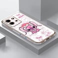 thumbnail image 3 of Smooth E-TPU Phone Case Infinix NOTE 30 12 G96 12I 11 10 10I SMART 5 6 7 8 ZERO 20 X 5G PRO Case Anime Lilo Stitch Angel Couple, 3 of 5