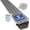 Matte, variant on FlowGuard Gutter Guards 30-Year 5" Residential Gutter Cover System - Brown - 204 Feet
