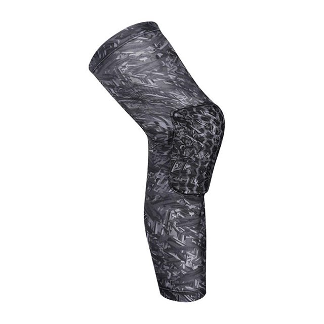 XL Rodillera duradera anticolisión, diseño de panal, rodillera, soporte de compresión para deportes, 1 ud.