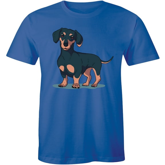 Funny Novelty Dachshund Cotton For Women Sausage Dog Lover Theme Gift T-Shirt