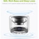 thumbnail image 2 of Portable mini Bluetooth speaker with enhanced bass and high definition sound, red, 2 of 5