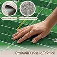 thumbnail image 6 of ODIKA 6'x9' Washable Area Rug Easy Care, Non-Shedding, Football Theme Gridiron Markers Goal Posts Stripes Field Flowing Dynamic for Queen Size Bedroom Under Bed Master Suite, 6 of 7