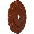 thumbnail image 3 of 32 1/4"OD x 3 5/8"ID x 1 1/8"P Angel Ceiling Medallion (Fits Canopies up to 15 3/4"), Hand-Painted Firebrick, 3 of 7