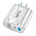 thumbnail image 3 of NARABB Fast Quick Charge Phone Fast Wall Charger 65W PD USB-C QC3.0 Fast Charging Adapter 2 Plug, 3 of 6