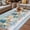 White Blue, variant on Blue Beach Coastal Outdoor Rug for Patio/Deck/Porch, Non-Slip Large Area Rug 5 x 8 Ft, Nautical Shell Starfish Coral Summer Indoor Outdoor Rugs Washable Area Rugs, Camping Rug Carpet Runner