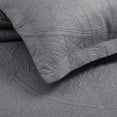thumbnail image 2 of Qatan Quilts Queen Size - Full / Queen Quilt Bedding Set, Lightweight Quilted Bedspread (Grey), 2 of 5
