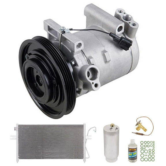 For Nissan Frontier Xterra V6 01-02 A/C Kit w/ AC Compressor Condenser Drier - BuyAutoParts