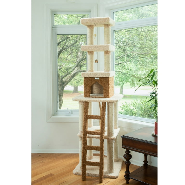 Armarkat Premium 83 In Height real wood Cat Tower Model X8303