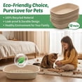 thumbnail image 5 of Large Disposable Cat Litter Box, 17.3 Inch Durable Portable One‑Time Use Litter Box for Cats, 5 of 9