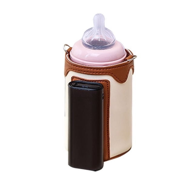 Portable Heating And Insulating Sleeve For Baby Milk Bottles Convenient Heatable And Thermal Insulated Baby Bottle Sleeve