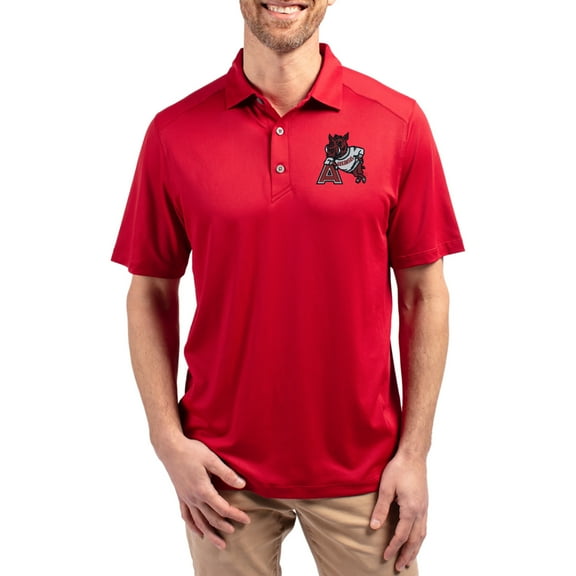 Men's-Cutter & Buck  Cardinal Arkansas Razorbacks Forge Eco Stretch Recycled Polo