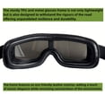 thumbnail image 4 of Gafas Retro con borde de Metal para motocicleta, protección UV de alta calidad para ciclismo y aventuras al aire libre, diseño Vintage europeo, 4 of 4