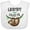AA-White, variant on Inktastic Gramps Loves Me Cute Sloth and Baby Boys or Girls Baby Bib