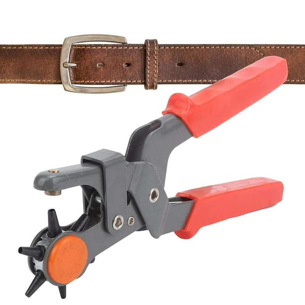 Supermandulit Leather Hole Punch Leather Hole Punch Set For Belts Watch Bands Straps Dog Collars Saddles Shoes Fabric Diy Home Or Craft Projec