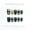 Large L, variant on [Original real shot] Emerald diamond pure hand-worn nail gentle nail art Internet celebrity fake nail patch wholesale