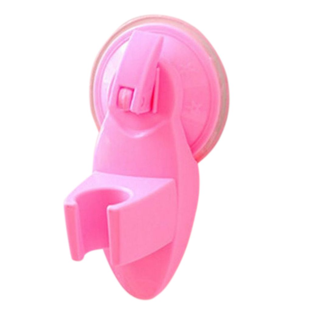 Shower Bracket Powerful Useful Suction Type Shower Room Bathroom Seat Chuck Holder Fixed Bracket Relocatable Handheld Showerhead Holder