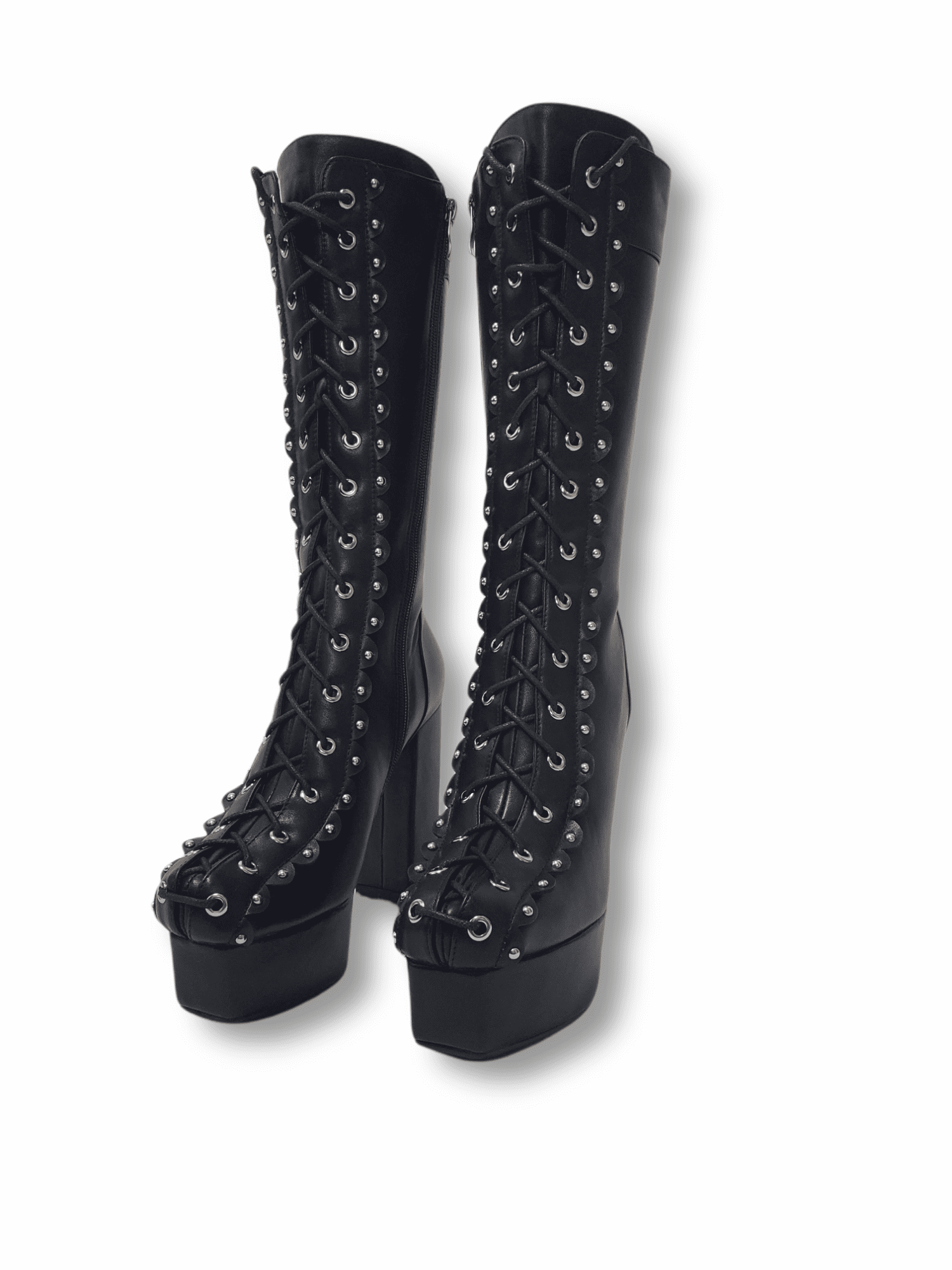 Gothic Spiked Platform Boots | tunersread.com