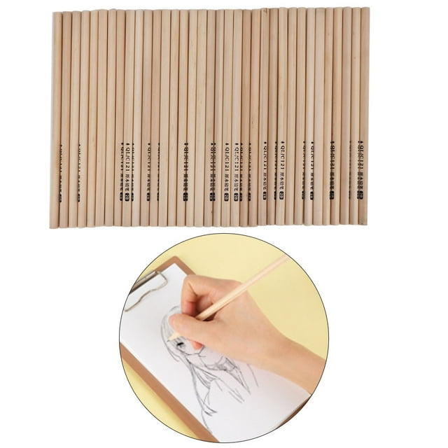 Estink Crayons, HB et 2B Graphite, 50 Unités