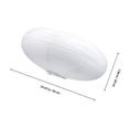 thumbnail image 2 of ETHZZLE Paper Lantern Shade for Hanging Light White Lampshade 1Set, 2 of 7