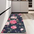 thumbnail image 4 of Pioneer Flower Floral Print Pattern Kitchen Rug Mat,Kitchen Runner Rugs Non Skid Washable,Decorative Kitchen Floor Mats for Kitchen,Sink,Laundry,17"X47", 4 of 5