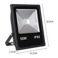 thumbnail image 5 of Reflector LED de 16 colores 50 W Reflector RGB Cambio de color Control remoto Ip65 Reflector de jardín a prueba de agua, 5 of 5