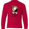 thumbnail image 3 of Inktastic Leo Lion Westie Long Sleeve Youth T-Shirt, 3 of 5