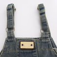 thumbnail image 6 of XXWXYD Girls Denim Overalls, Kids Baggy Wide Leg Suspender Jumpsuit with Adjustable Straps and Pockets for Casual Fall School Play Daily Outfit Wear, 6 of 8