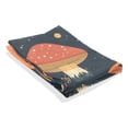 thumbnail image 5 of Yayeee Tapestry Wall Hanging for Bedroom 90" x 60" Living Room Home Wall Art Decor, Black Mushroom Pattern, 5 of 7