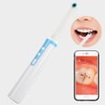 thumbnail image 1 of P10 Endoscope WiFi Caméra Dentaire HD Intraoral Endoscope Lumière LED Outil d'Inspection Dentiste Support Vidéo en Temps Réel pour Android/iOS/tablette/fenêtres Bleu+blanc, 1 of 5