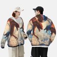 Zufioo Cloud Red And Blue Dragon Sun Shirt for men and women,Sun Hoodie