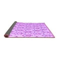 thumbnail image 2 of Ahgly Company Indoor Rectangle Abstract Purple Modern Area Rugs, 2' x 3', 2 of 4