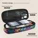 thumbnail image 5 of Estuche para lápices Kawaii con diseño de gato y fresa, resistente, portátil, para niñas, niños, adolescentes, escuela y oficina, 5 of 6