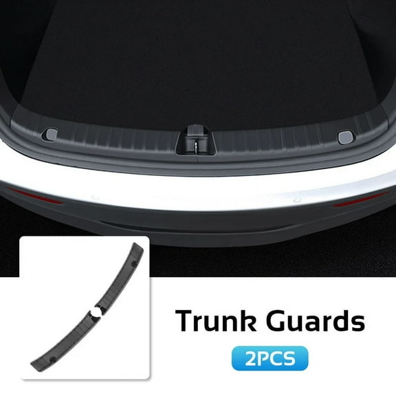 For Tesla Model Y Rear Trunk Sill Protector Anti-Scratch Bumper Guards Plates Cover Sides Bars Fender Car Accessories