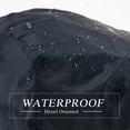 thumbnail image 2 of TOP-EX XL/3XL Mens Waterproof Flat Cap Winter Duckbill Newsboy Driving Hat Navy L/XL, 2 of 7