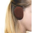thumbnail image 1 of Cache-Oreilles Sans Bande / Cache-Oreilles en Polaire - Marron, Petit, 1 of 7