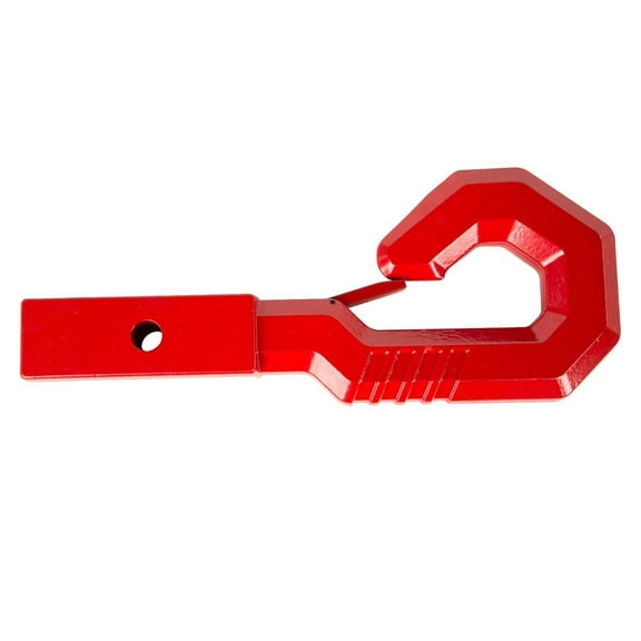 Rugged Ridge by RealTruck Elite Giga Hook | Red, 2 inch Receiver | 11237.21