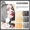 thumbnail image 1 of Champú para fijar el color del cabello, tintes para el cabello, champú para fijar el color y cuidado del cabello, champú amarillo de transferencia, 160 ml, 1 of 1